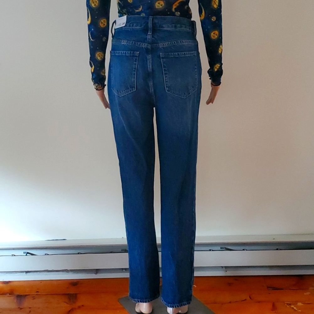 NWT Ultra High Rise Slim Split Hem Jeans - Picture 2 of 9